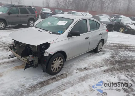 2015 Nissan Versa 1.6 S+ from USA, damaged, VIN 3N1CN7AP1FL827555